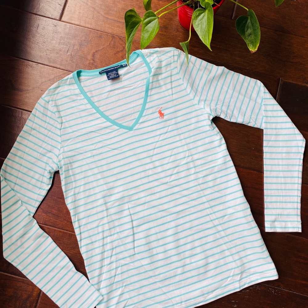 Ralph Lauren Striped Cotton-Jersey T-shirt